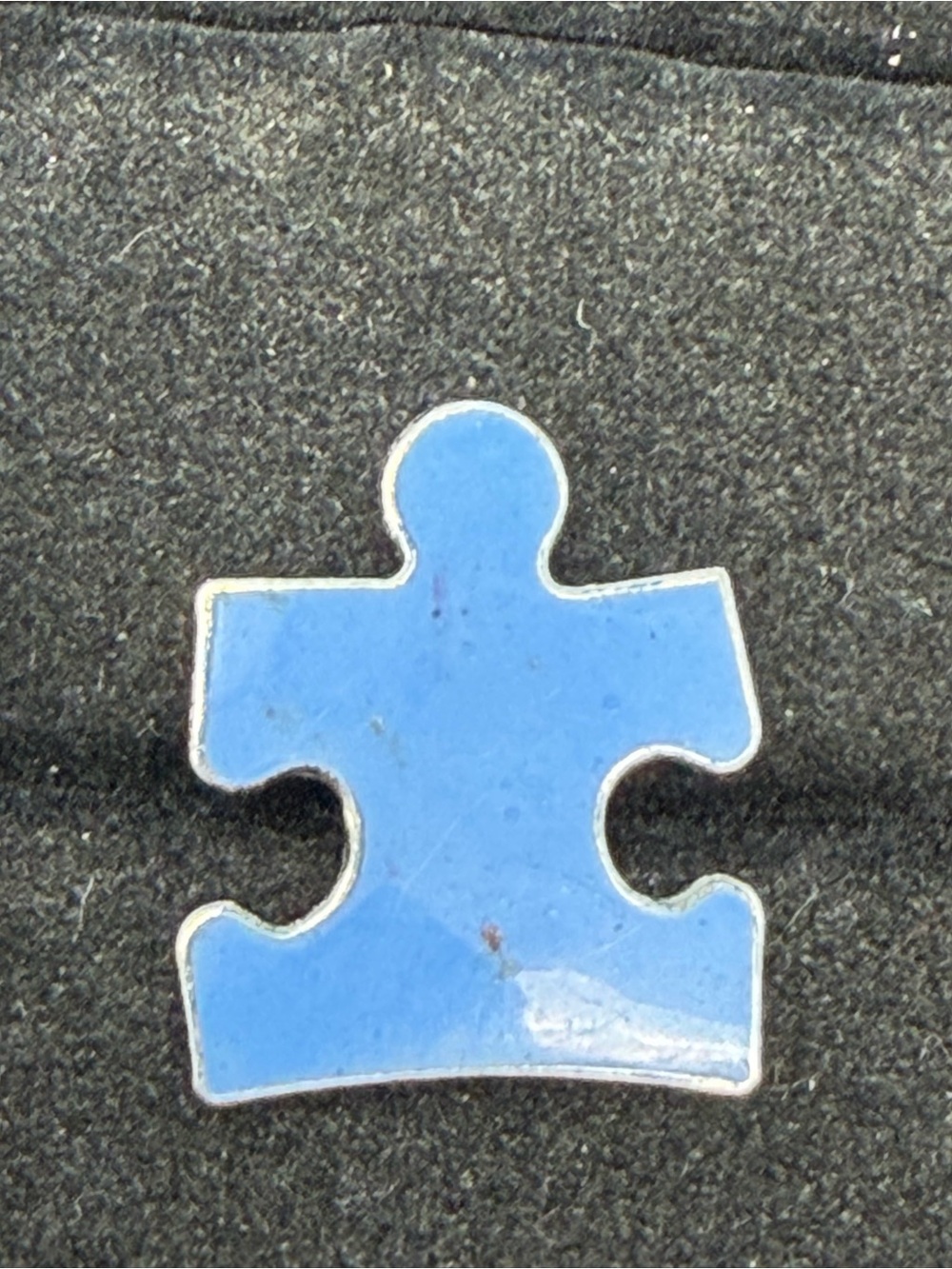 Blue Autism Speaks Awareness It’s Time To Listen Puzzle Piece Hat Lapel Pin